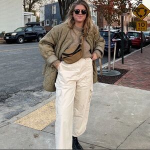 Boheme Goods Cargo Pants in beige